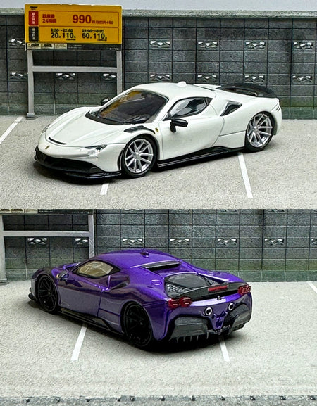 Fine model 1:64 Ferrari Novitec SF90 Alloy Car Model