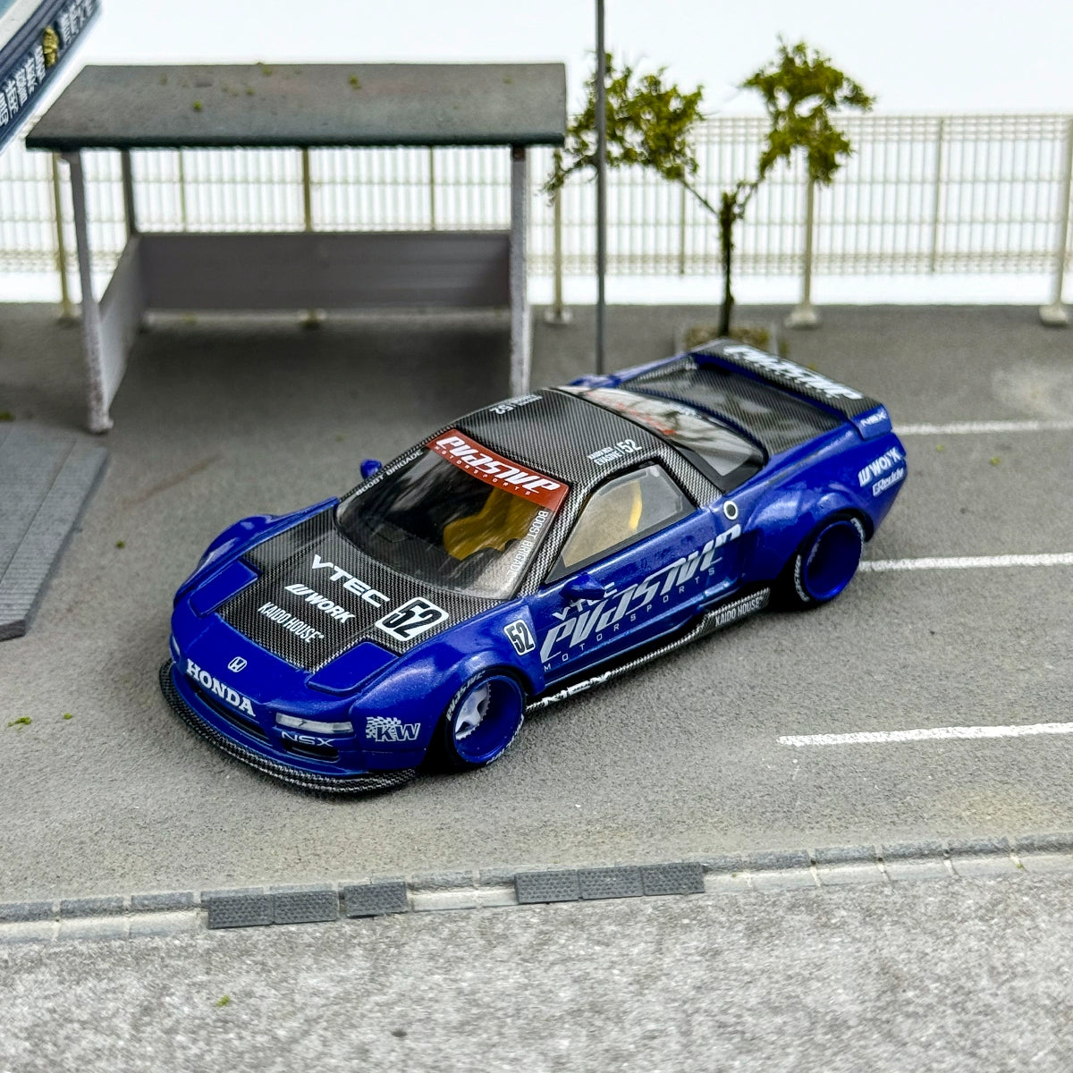 Kaido House MINIGT //137 1:64 Honda NSX Kaido Alloy car model