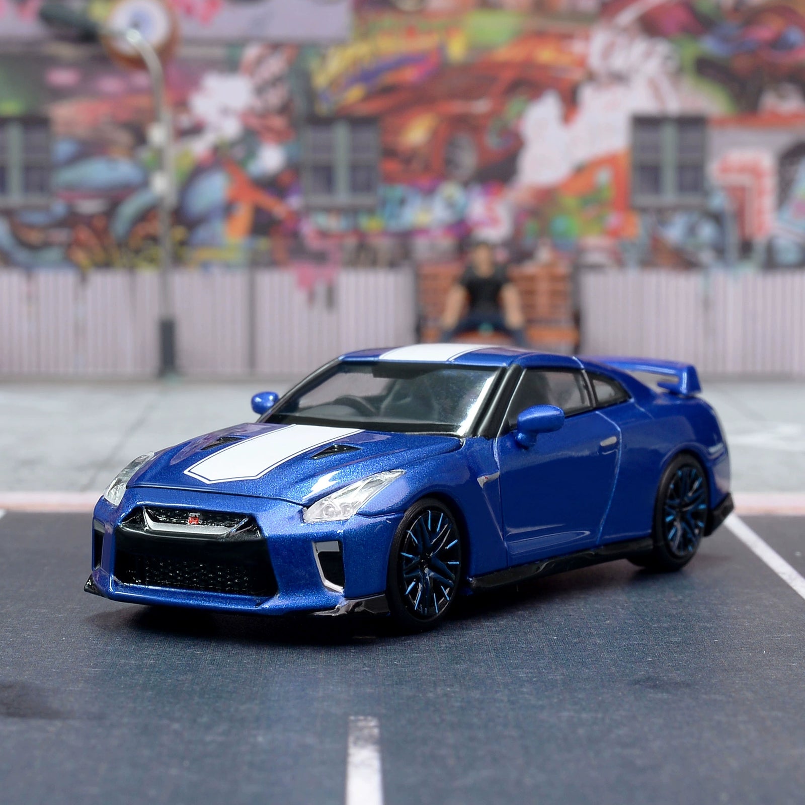 1:64 MH MOTORHELIX Nissan GT-R(R35) 50th Alloy car model