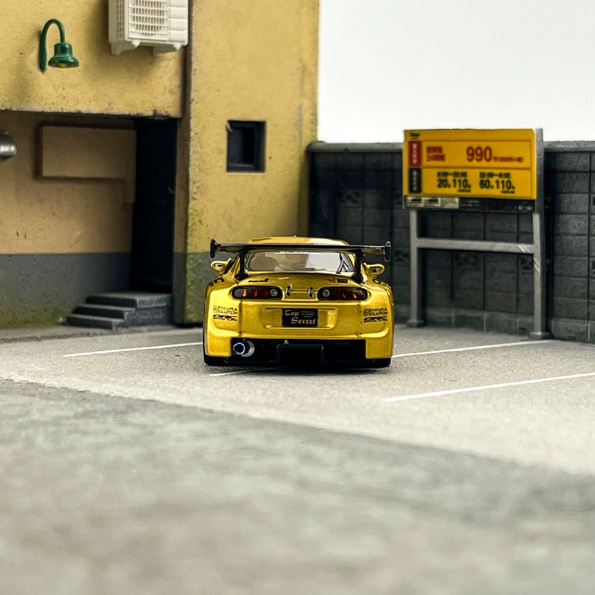 INNO Model 1:64 Toyota SUPRA A80 TOP SECRET GT300 Alloy car model