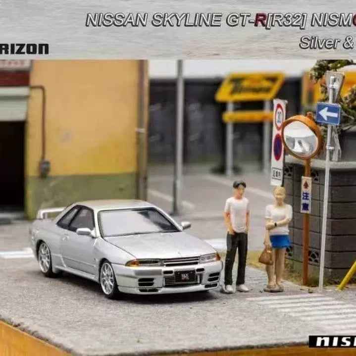 FH 1:64 Nissan GT-R R32 Nismo S-Tune Alloy car model