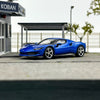 BBR 1:64 Ferrari  296 GTB Blue Alloy car model