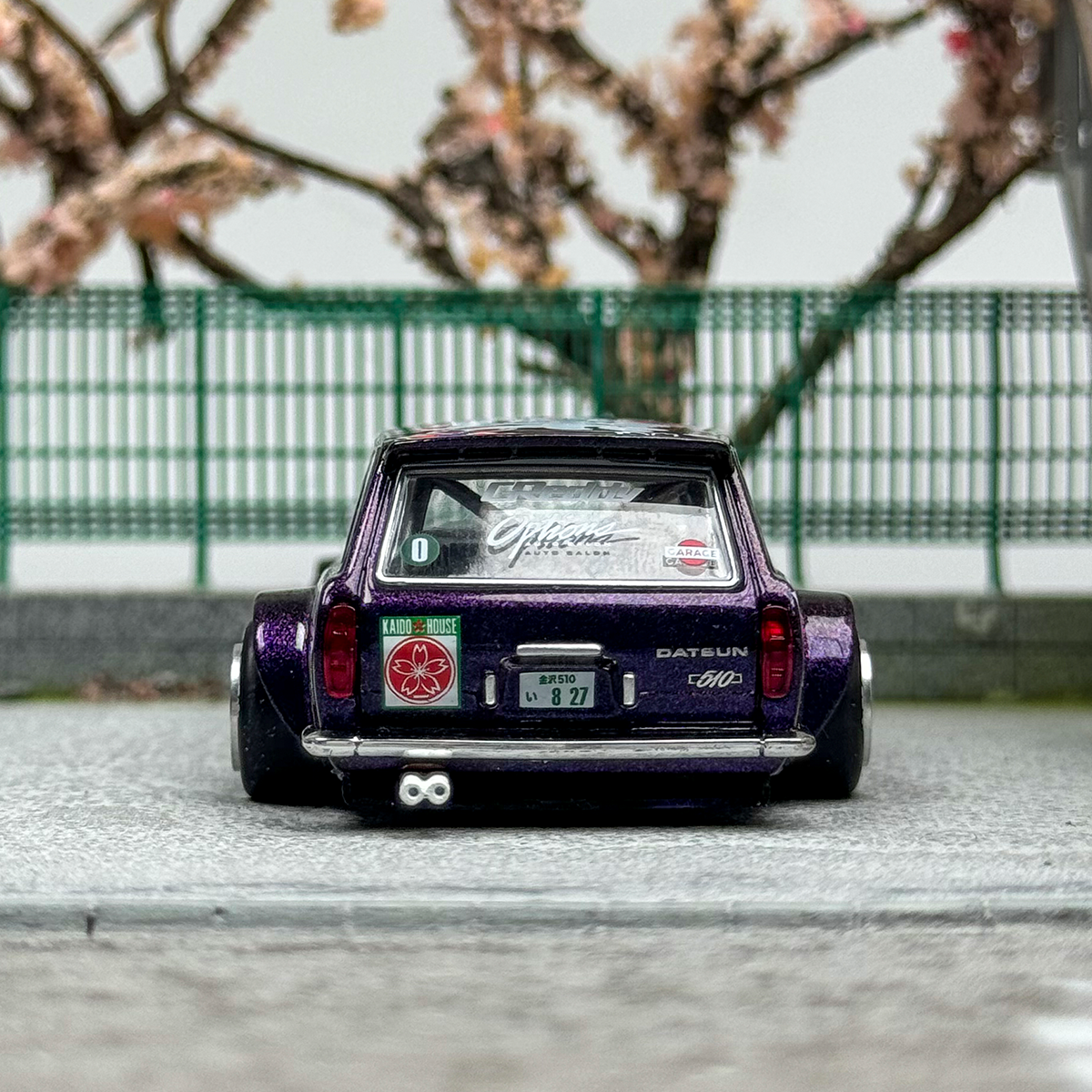 Kaido House MINIGT //114 1:64 Datsun 510 Wagon Hanam V3 Alloy car model