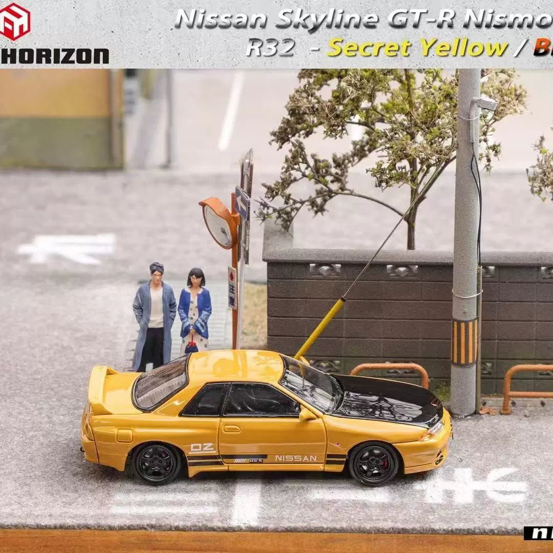 FH 1:64 Nissan GT-R R32 Nismo S-Tune Alloy car model