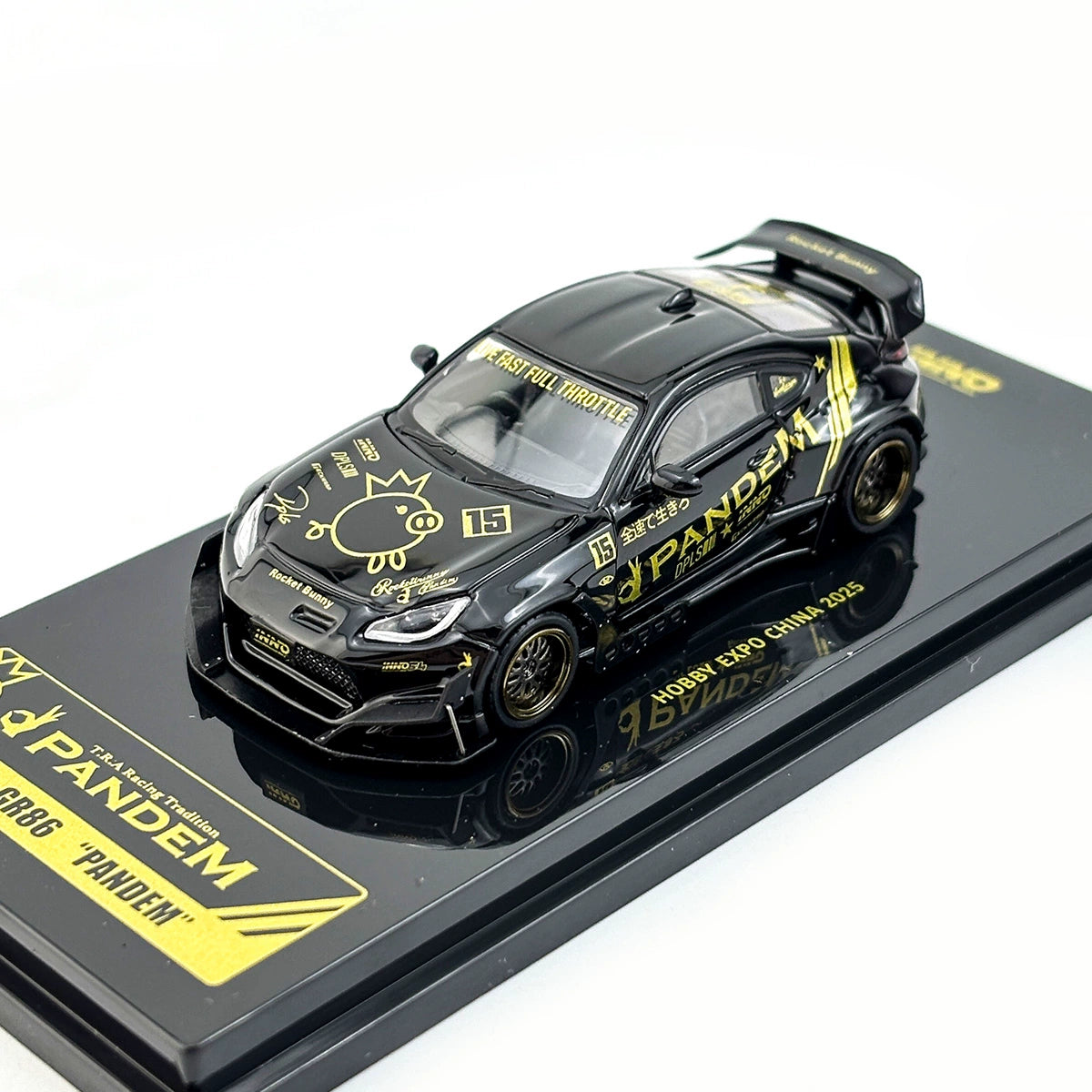 HEC INNO 1:64 Toyota GR86 PANDEM Alloy car model