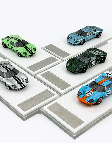 MY64 1:64 Ford GT40 MK1 Le Mans racing resin car model