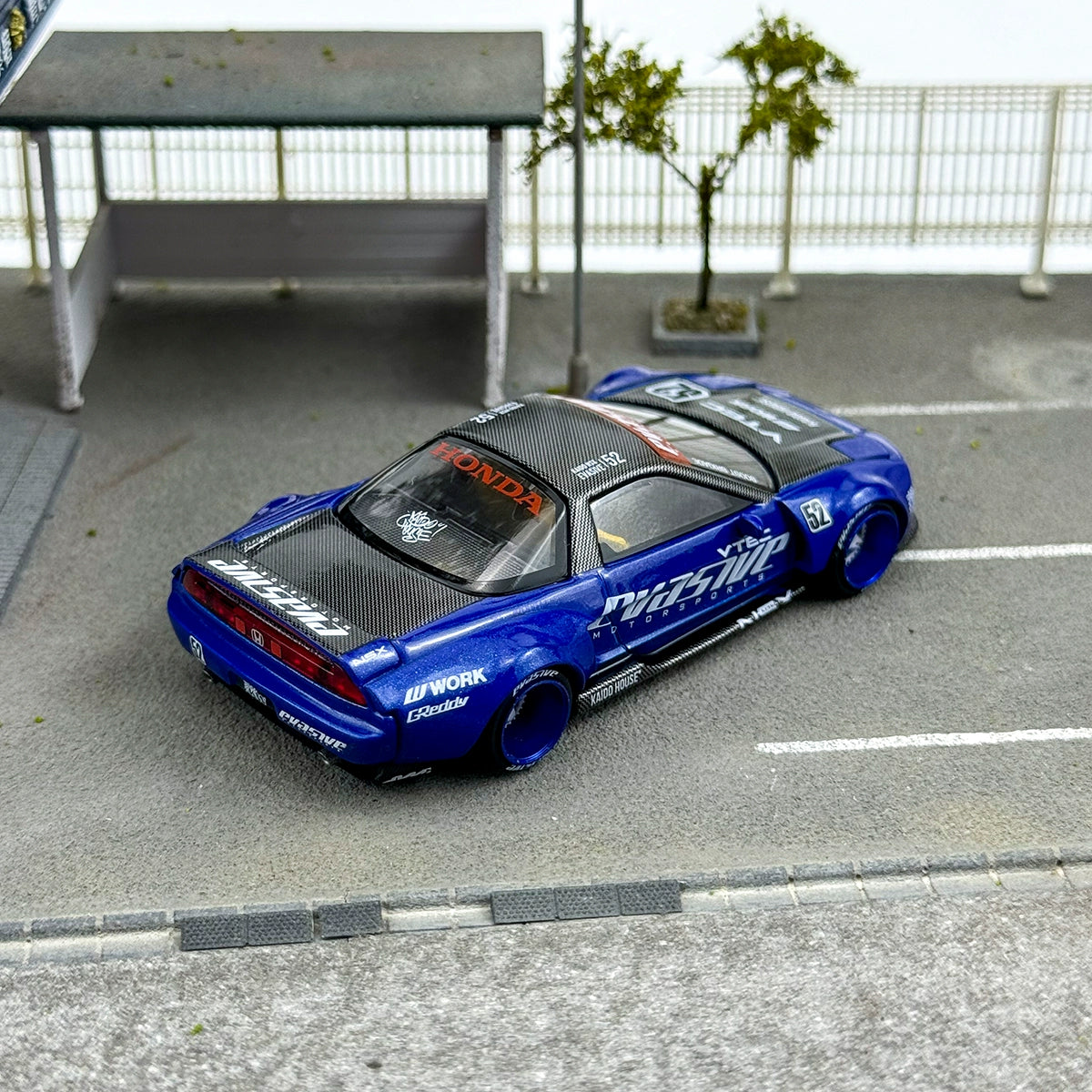 Kaido House MINIGT //137 1:64 Honda NSX Kaido Alloy car model