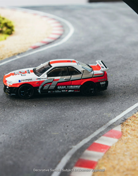 Tarmac Works 1:64 TW Nissan GTR34 Z tune GT Alloy car model