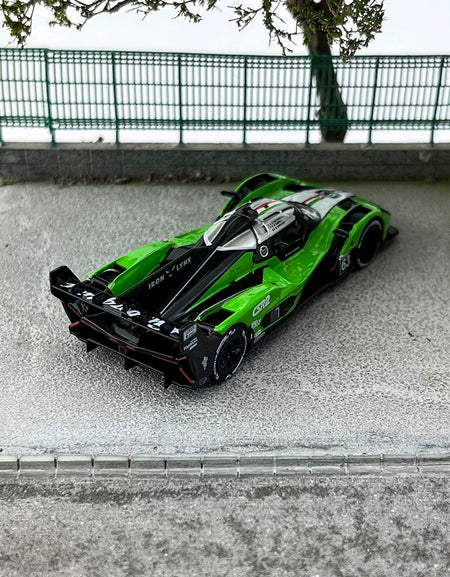 MINIGT #816 1:64 Lamborghini SC63  Iron lynx 2024 Alloy car model