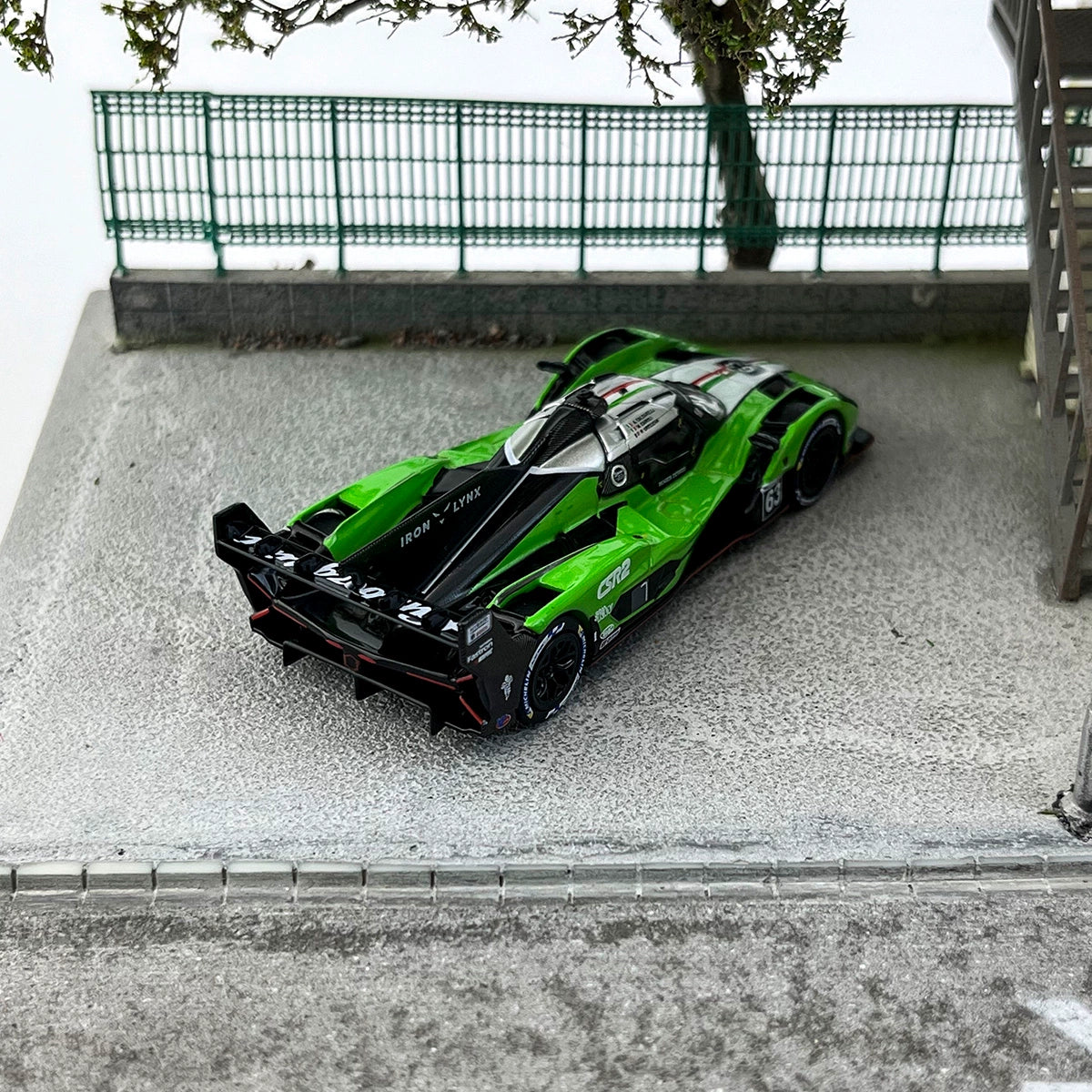 MINIGT #816 1:64 Lamborghini SC63  Iron lynx 2024 Alloy car model