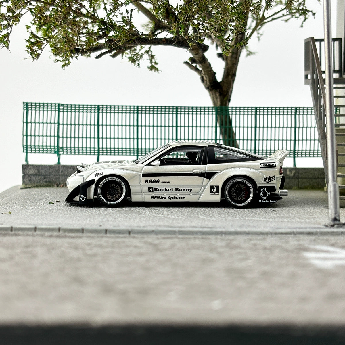 Micro Turbo MT 1:64 Nissan 180SX Rocket Bunny