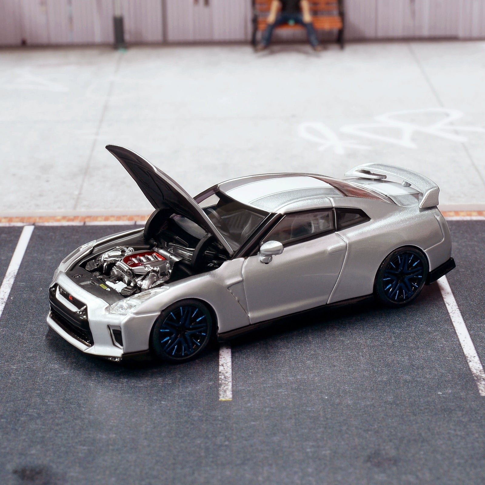 1:64 MH MOTORHELIX Nissan GT-R(R35) 50th Alloy car model