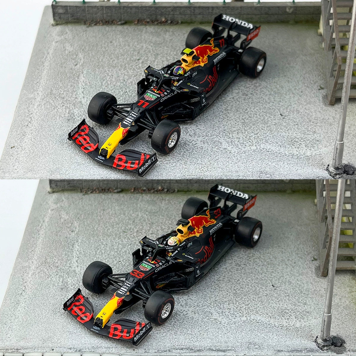 MINIGT 1:64 #835 / #836 Red bull RB16B Max Verstappen/Sergio Perez Alloy car model
