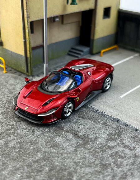 BBR 1:64 Ferrari Daytona SP3 Rosso Alloy car model