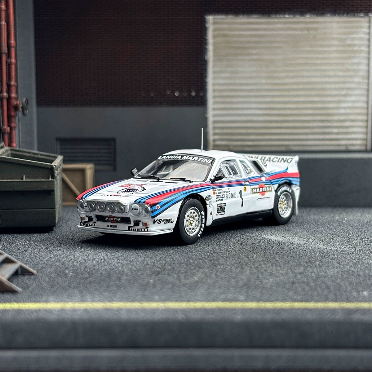 Tarmac Works 1:64 Lancia 037 Rally Monte Carlo 1983 Alloy car model