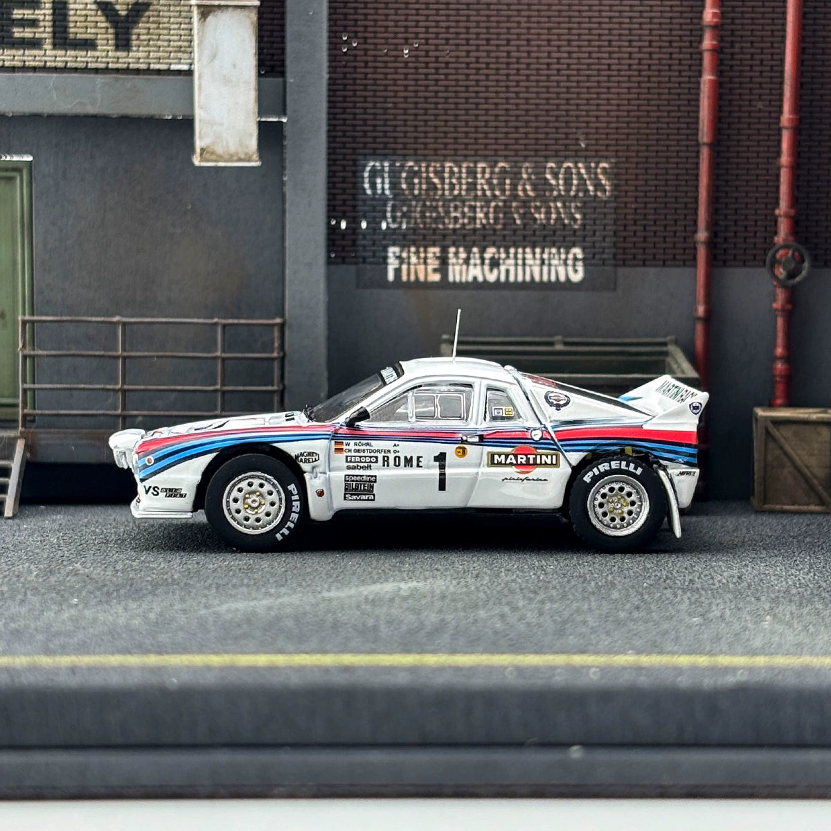 Tarmac Works 1:64 Lancia 037 Rally Monte Carlo 1983 Alloy car model