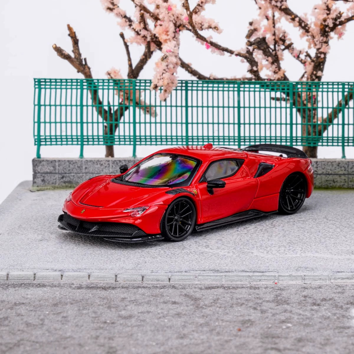 Fine model 1:64 Ferrari Novitec SF90 Alloy Car Model