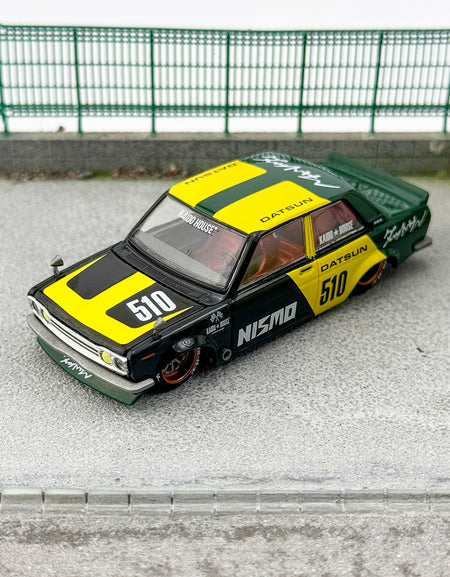 Kaido House MINIGT 1:64 //131 DATSUN Street510 Alloy car model