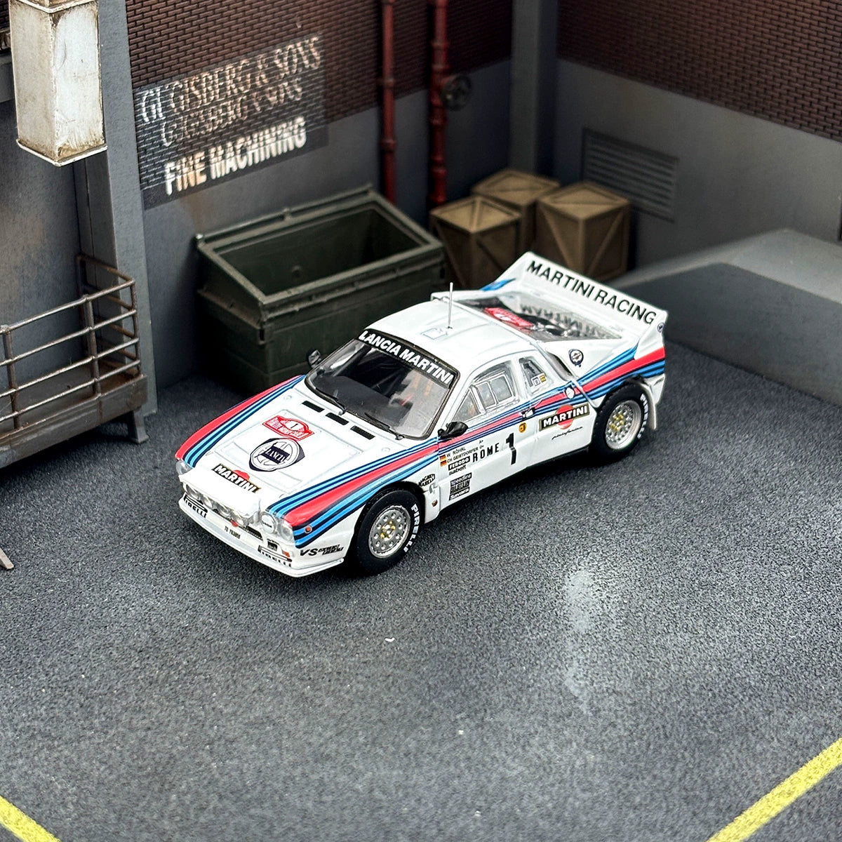 Tarmac Works 1:64 Lancia 037 Rally Monte Carlo 1983 Alloy car model