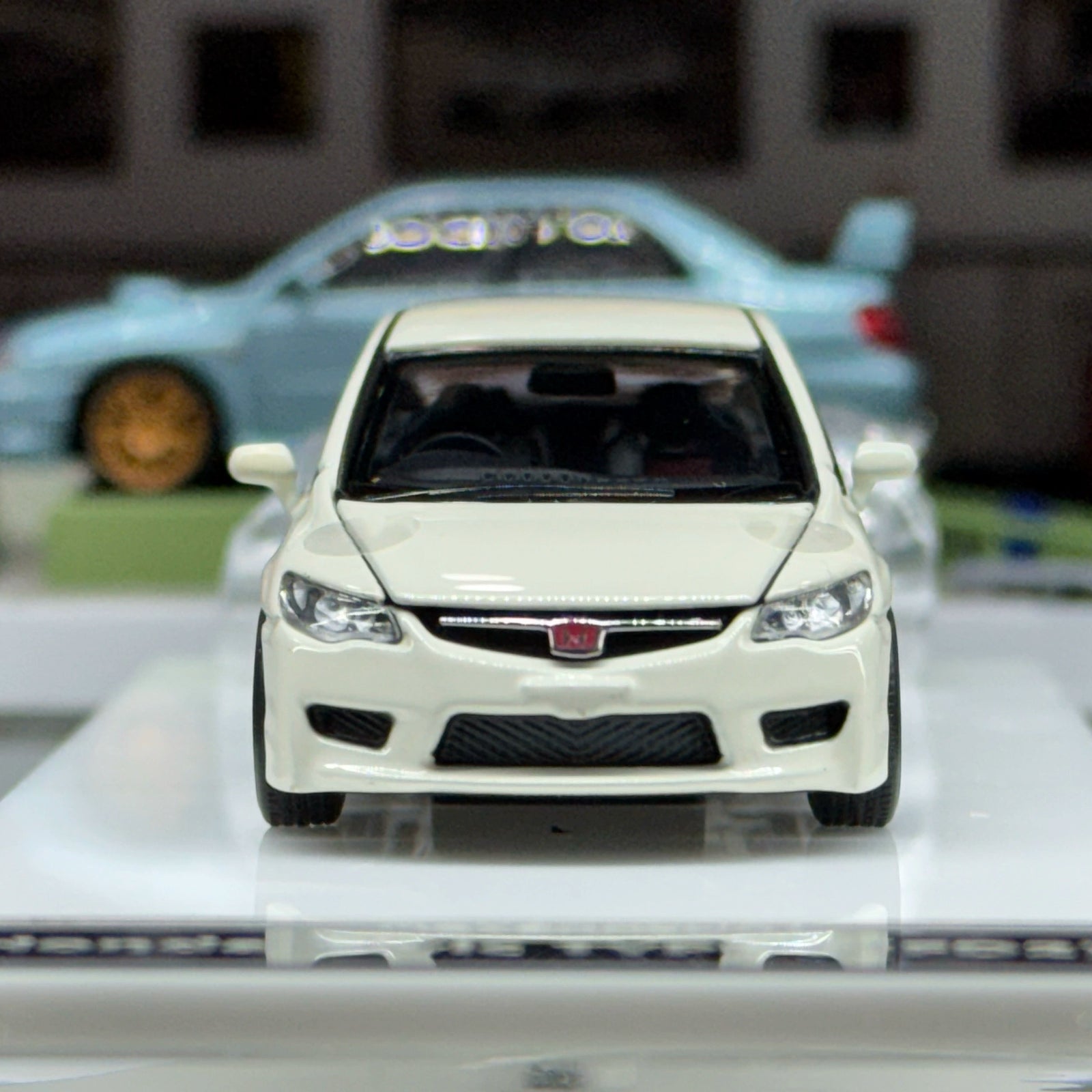 1:64 Motorhelix Honda Civic Type R FD2 Alloy car model