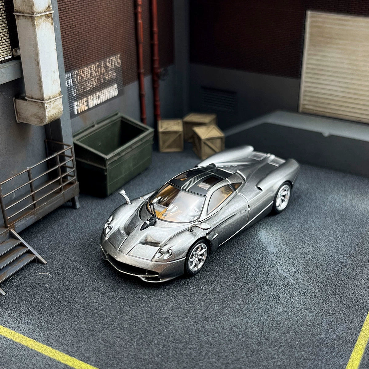 CM 1:64 Pagani Huayara Codalunga HEC Alloy car model