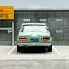 TW 1:64 Nissan Datsun 510 Green Alloy car model