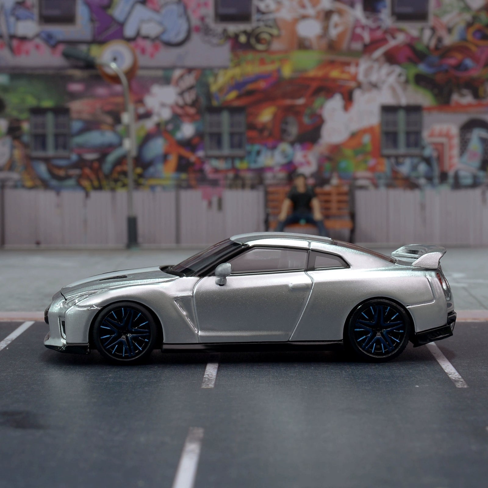 1:64 MH MOTORHELIX Nissan GT-R(R35) 50th Alloy car model