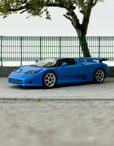 MINIGT #890 1:64 Bugatti EB110 Blue Super Alloy car model
