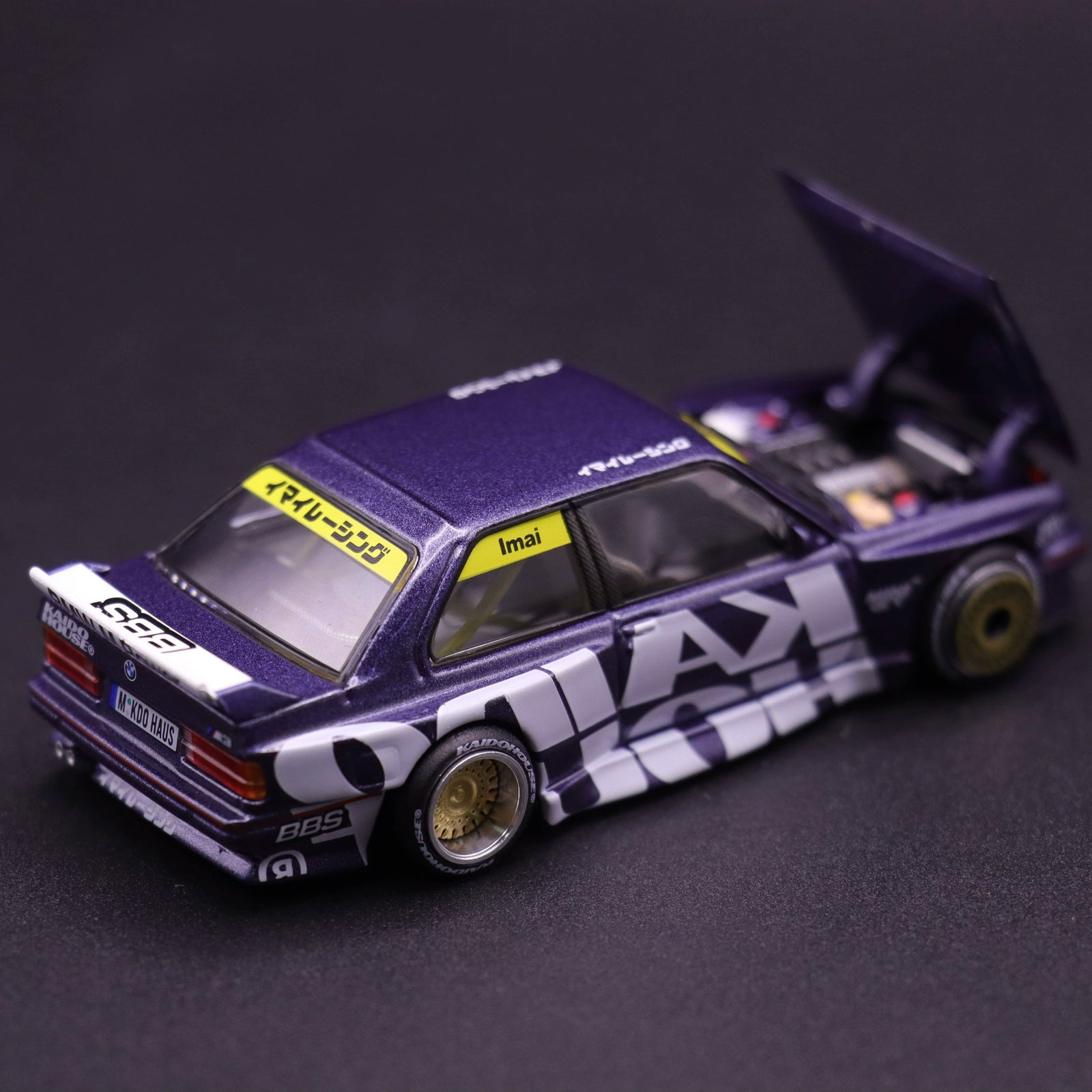 Kadio House MINIGT //154 BMW M3 (E30) Kaido Works V1 KHMG