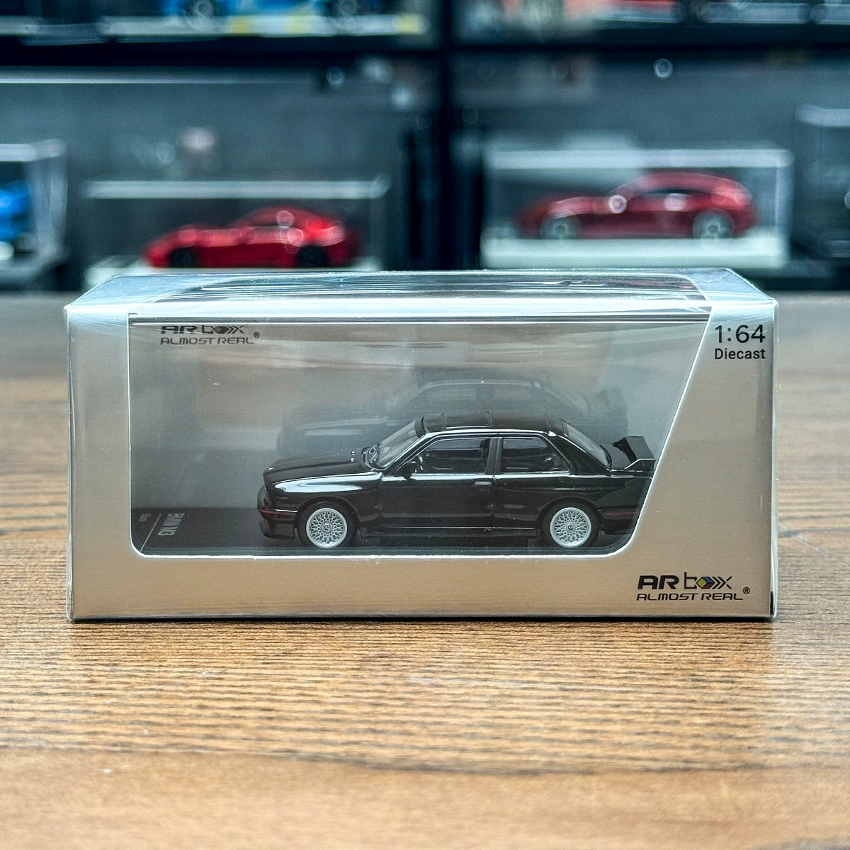 AR AR BOX 1:64 BMW M3 E30 Alloy car model
