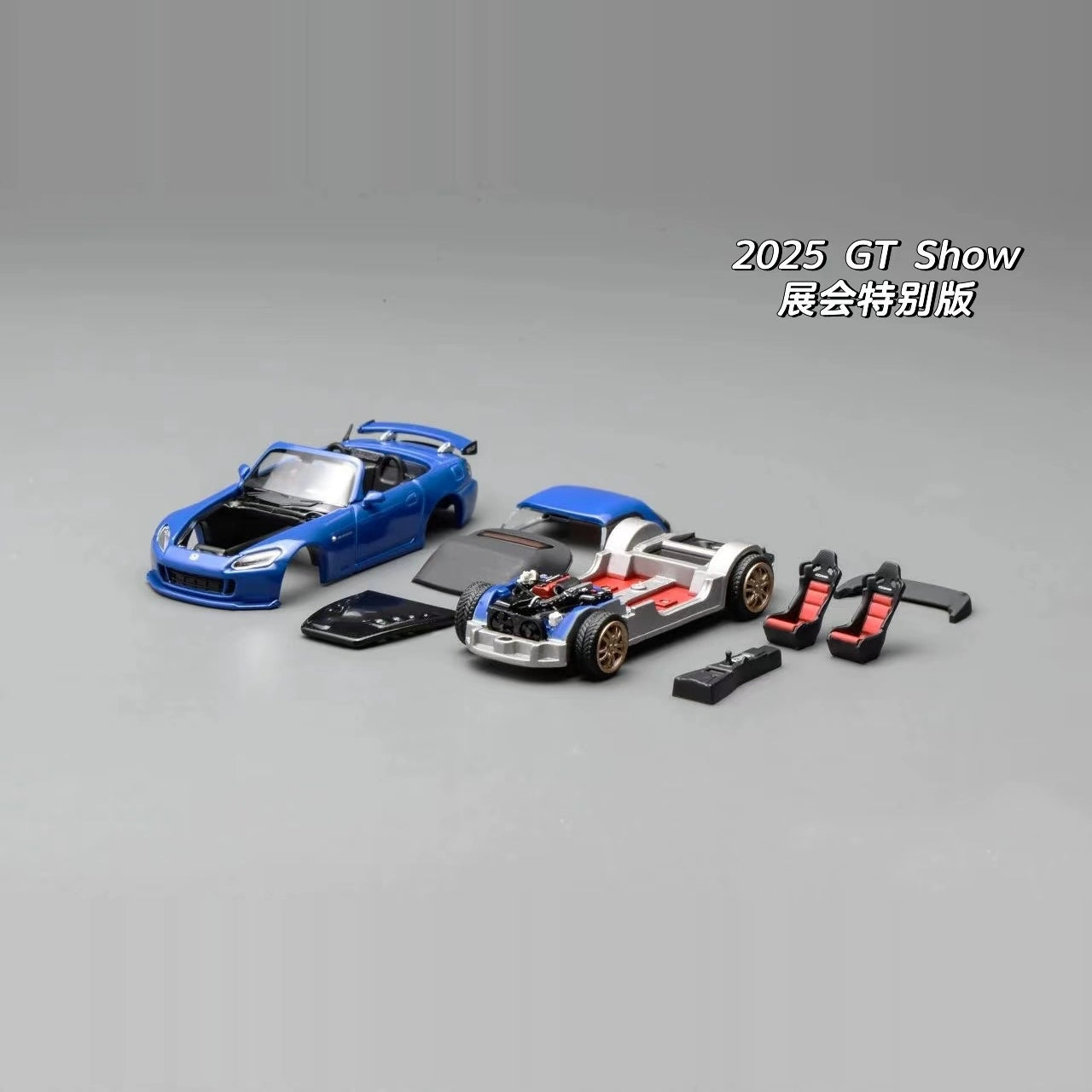 Motorhelix 2025 Mugen Honda S2000 (Only 999) 1:64 Alloy car model