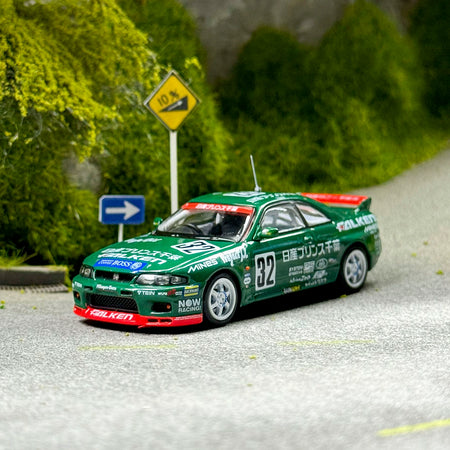 INNO 1:64 Nissan Skyline GT-R R33 Tokachi 24H 1996 #32