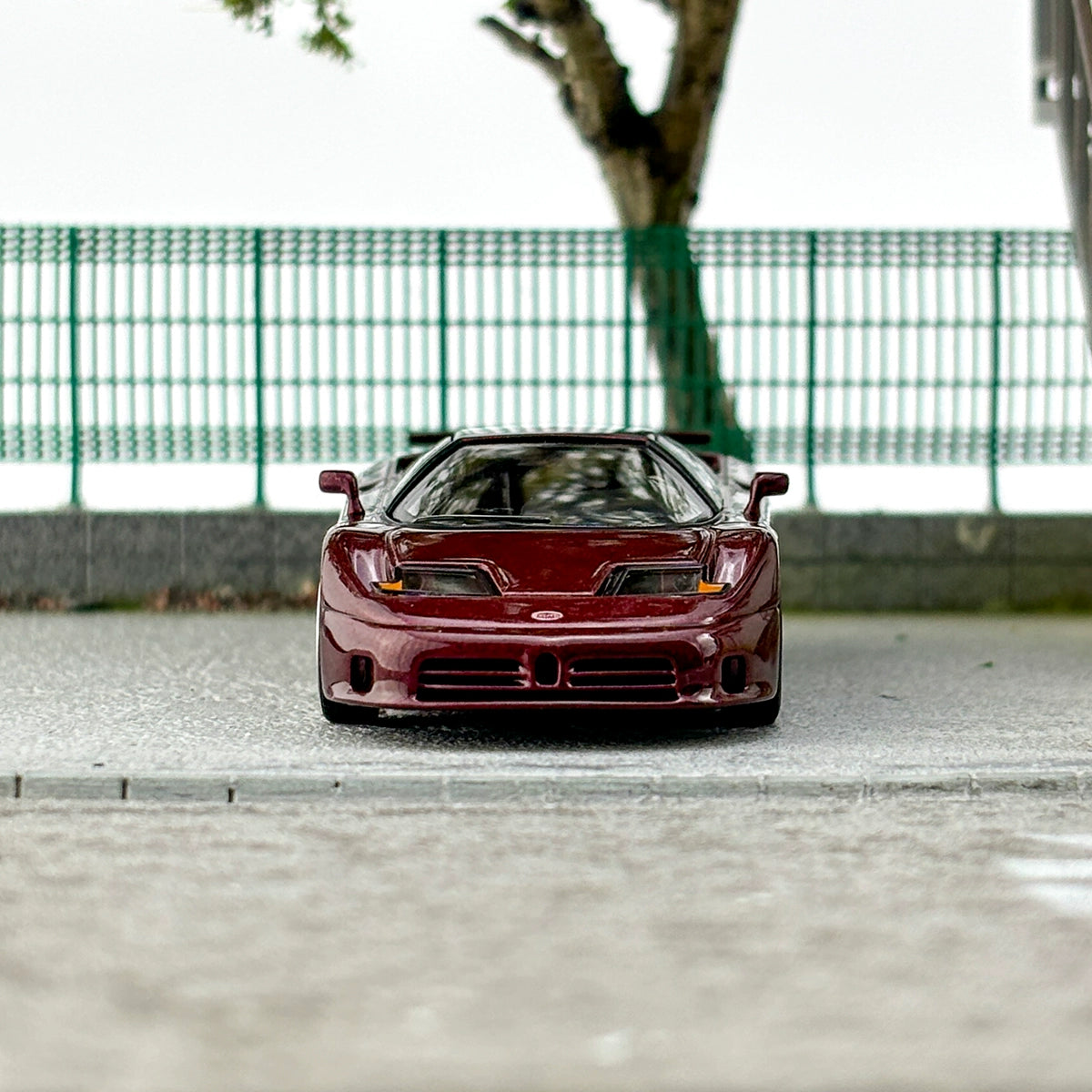 MINIGT 1:64 #806 Bugatti EB110 Dark Red Metailc Alloy car model