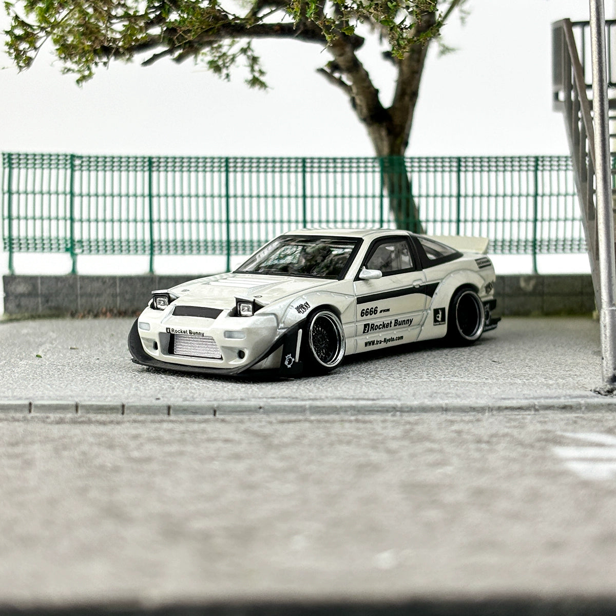 Micro Turbo MT 1:64 Nissan 180SX Rocket Bunny