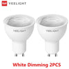 Yeelight GU10 Smart LED Bulb W1 Dimmable / Colorful Lamp 350Lumen Game Music Sync Voice Control For App Google Assistant alexa